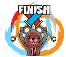 Family of forest-Cleaning of garden sticker #1134250