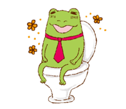 Matsuda the Frog sticker #1134508