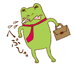 Matsuda the Frog sticker #1134512