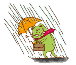 Matsuda the Frog sticker #1134519