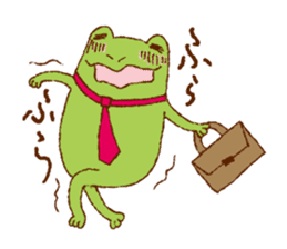 Matsuda the Frog sticker #1134529