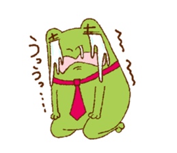 Matsuda the Frog sticker #1134537