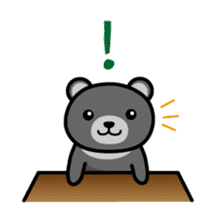 Black*bear sticker #1134583