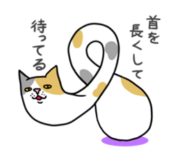 Roly-poly cats sticker #1134642