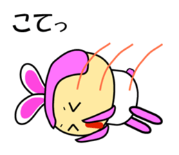 Rabbit speaks Japanese Kansai dialect sticker #1135048