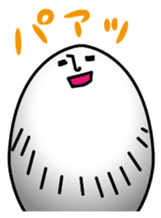 Boiled egg sticker #1135069