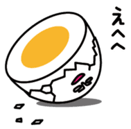 Boiled egg sticker #1135075