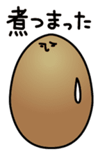 Boiled egg sticker #1135078