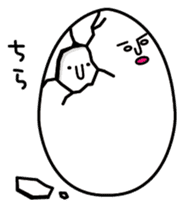 Boiled egg sticker #1135081