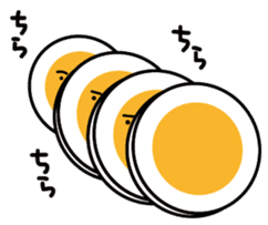 Boiled egg sticker #1135095