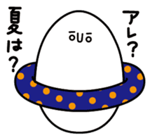 Boiled egg sticker #1135098