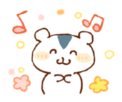 Hamster and dog sticker #1135229