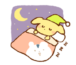 Hamster and dog sticker #1135233