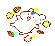 Hamster and dog sticker #1135238