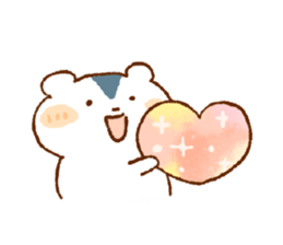 Hamster and dog sticker #1135245