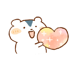 Hamster and dog sticker #1135245
