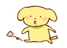 Hamster and dog sticker #1135250