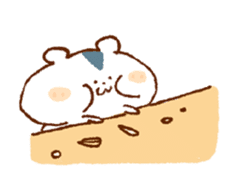 Hamster and dog sticker #1135254