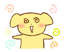 Hamster and dog sticker #1135255