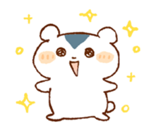Hamster and dog sticker #1135256