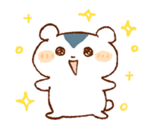 Hamster and dog sticker #1135256