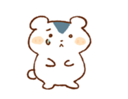 Hamster and dog sticker #1135259