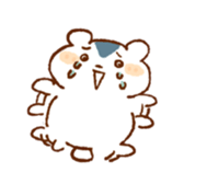 Hamster and dog sticker #1135260