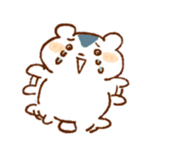 Hamster and dog sticker #1135260