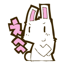 White rabbits. sticker #1135476