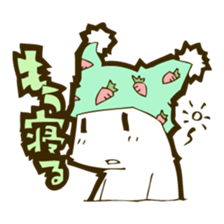 White rabbits. sticker #1135495