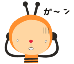 Honeybee bunbun Japanese sticker #1135595