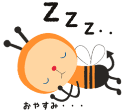 Honeybee bunbun Japanese sticker #1135596