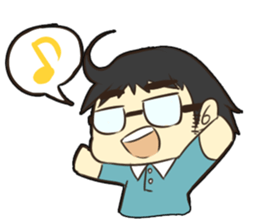 Student at a college of technology sticker #1135786