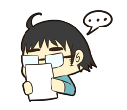 Student at a college of technology sticker #1135820