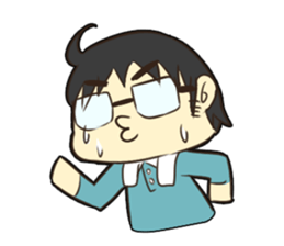 Student at a college of technology sticker #1135822