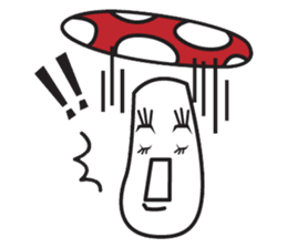 Mushroom boy sticker #1135911