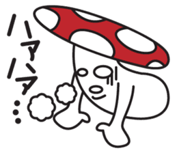 Mushroom boy sticker #1135938