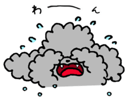 The lonely puppy sticker #1136075