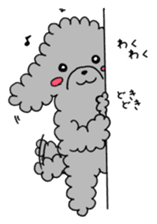 The lonely puppy sticker #1136082