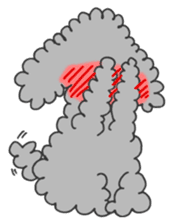 The lonely puppy sticker #1136084