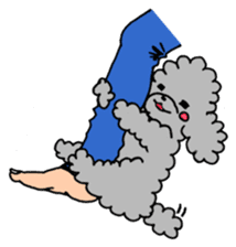 The lonely puppy sticker #1136085