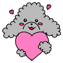 The lonely puppy sticker #1136086