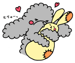 The lonely puppy sticker #1136088