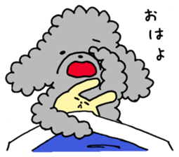 The lonely puppy sticker #1136092