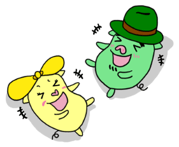 Buchan and friends sticker #1136422