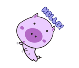 Piglet - Phoebe sticker #1136506