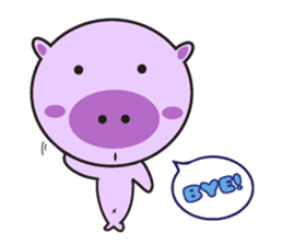 Piglet - Phoebe sticker #1136507