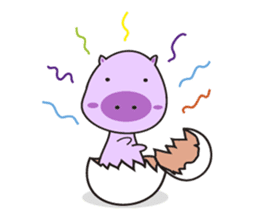 Piglet - Phoebe sticker #1136538