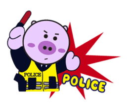 Piglet - Phoebe sticker #1136545