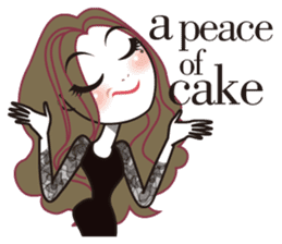 Miss C's Fashion Talk-2 sticker #1136586